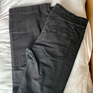 Free People Elastic Waist Bell Bottoms